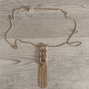 SIMONS Elegant Gold Geometric Necklace
